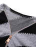 XXXITICAT Women's Short Batwing Sleeve Casual Blouse Tops Chevron Print Zipper Up Geometric Striped T Shirts Basic Tees