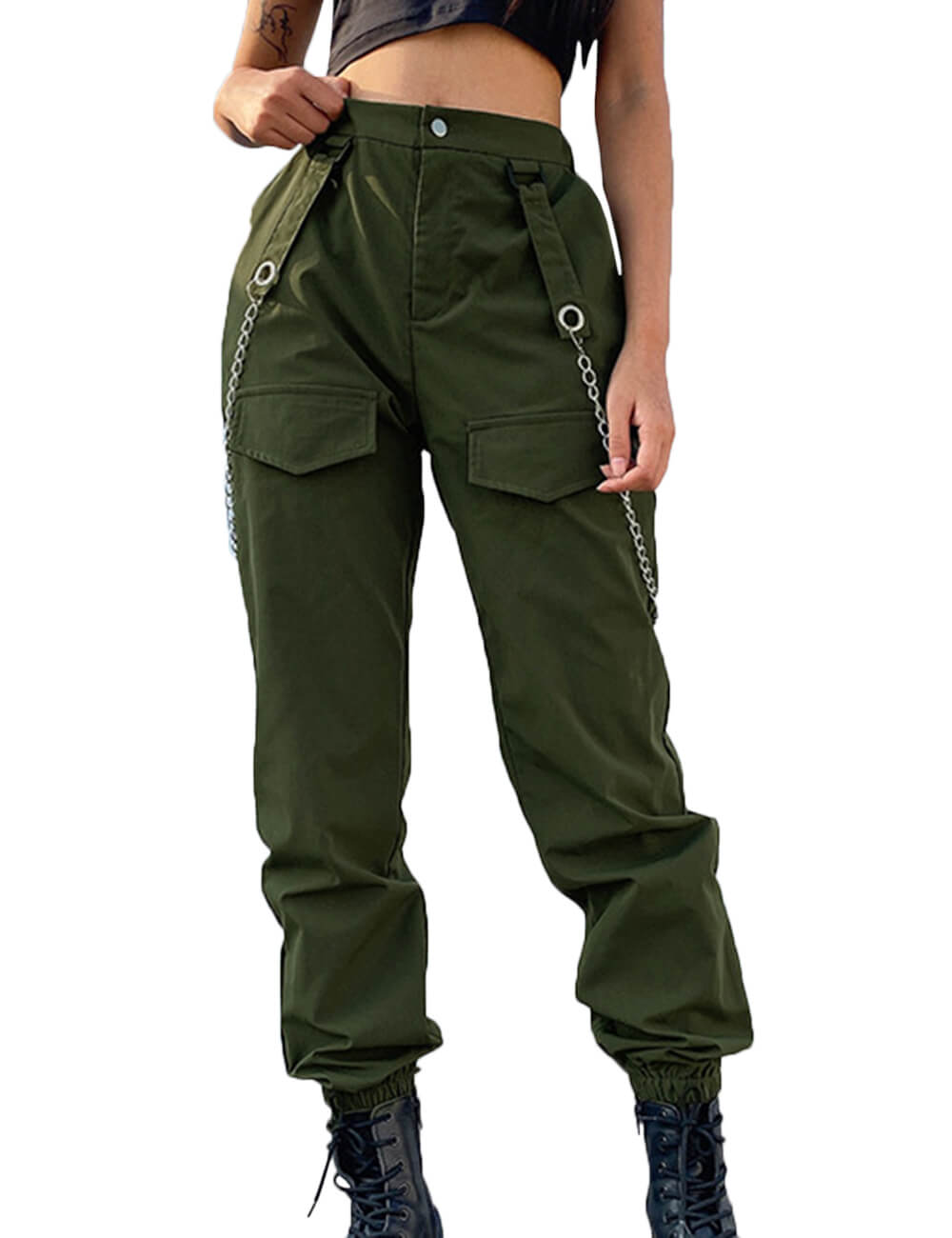 straight leg training pants