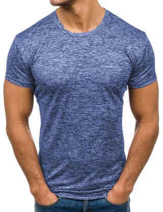SOMTHRON Men's Dry-Fit Classic Short Sleeve Moisture Wicking Solid Soft Comfy Active T-Shirt