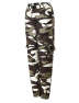 SOMTHRON Women's Loose Camo Hip Pop High Rise Cropped Beam Pants Straight Leg Sweatpants Joggers Overall Cargo Pants