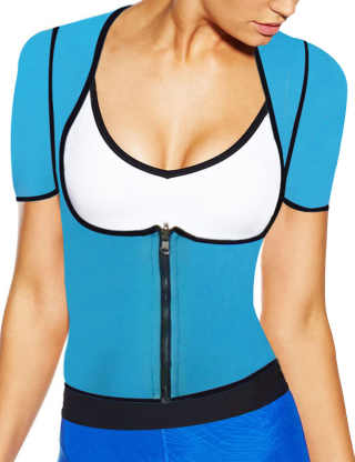 ECDAHICC Womens Neoprene Slimming Vest Workout Top Sauna Suit for Weight Loss Vest Shirts Thermo Sweat Waist Trainer