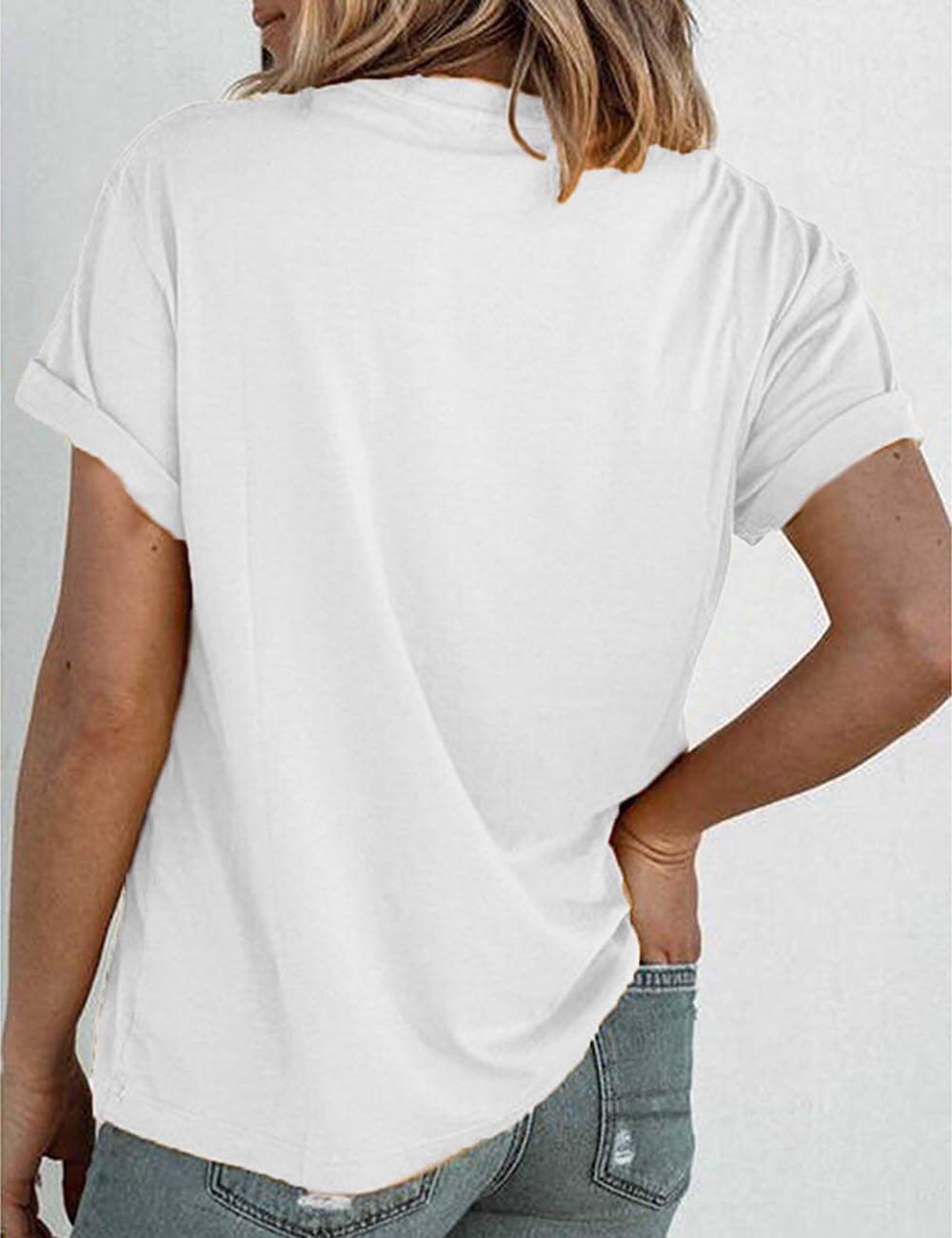  Women‘s Casual Crewneck Giraffe Graphic Printed T Shirt Summer Short Sleeve Shirt Tops