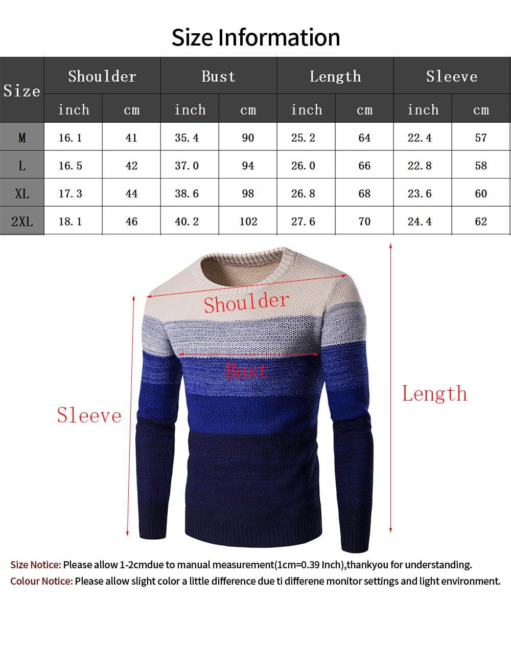  Men's Regular Fit Cozy Soft Winter Spring Stylish Knit Wear Outfits Casual Long Sleeve Solid Outdoor Pullover Sweater
