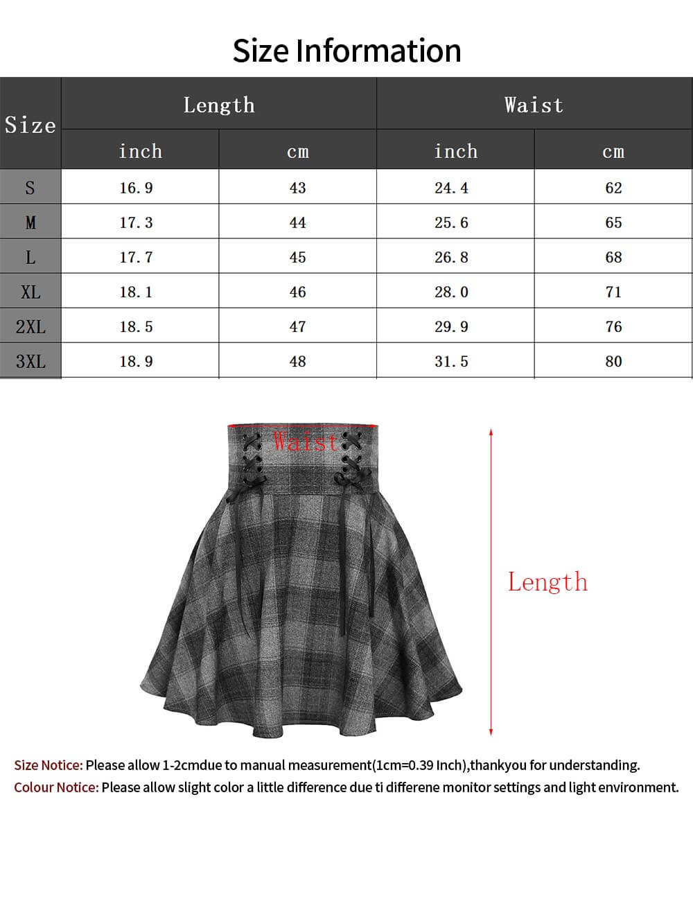  Women's Elegant Plaid Pleated Skirt Versatile Stretchy A-line School Skirt Uniform Mini Skater Skirt