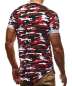 SOMTHRON Men's Dry-Fit Crew Neck Camouflage Short Sleeve Moisture Wicking Soft Comfy Active T-Shirt