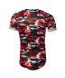 SOMTHRON Men's Dry-Fit Crew Neck Camouflage Short Sleeve Moisture Wicking Soft Comfy Active T-Shirt